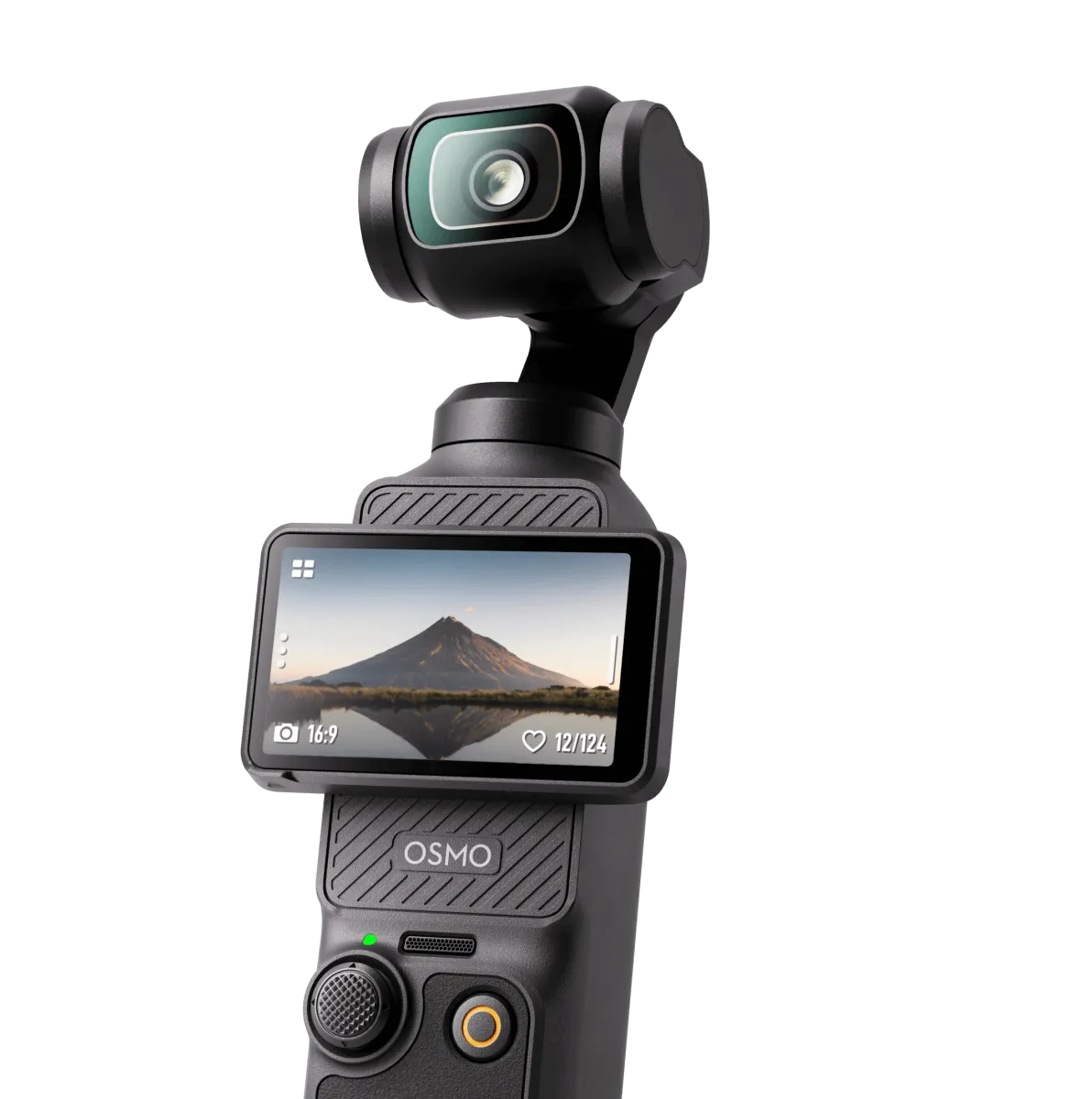 Close view of the camera with the touchscreen rotated to horizontal